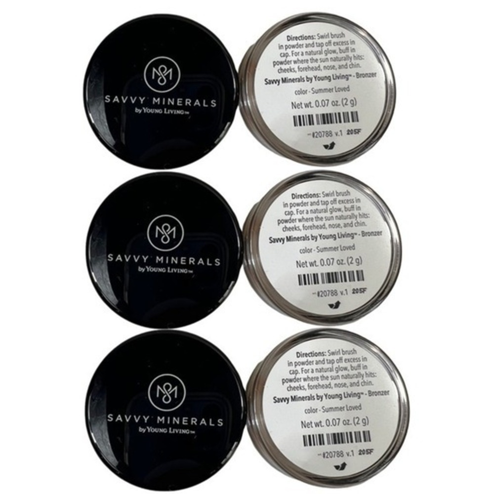 Savvy Minerals Bronzer Summer Loved Lot of 3 NEW SEALED Young Living